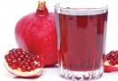 Pomegranate.  Beneficial features